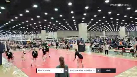 Kiva 14 white vs Tri-State Elite 14 White - 2022 JVA World Challenge presented by Nike - Expo Only