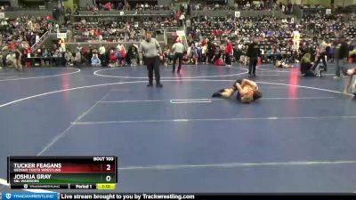 90 lbs Champ. Round 2 - Tucker Feagans, Neosho Youth Wrestling vs Joshua Gray, SBL Warriors