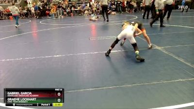 65 lbs Semifinal - Gabriel Garcia, Siouxland Wrestling Academy vs Graeme Lockhart, CIWC Team Intensity