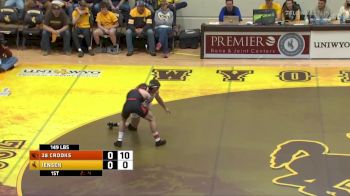 149 lbs Cory Crooks, Oregon State vs Jaron Jensen, Wyoming