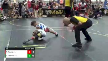 53 lbs Round 1 (6 Team) - Tony Tinervia, ARES Black vs Tino Acuna, Stallers Elite