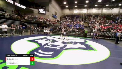 132 lbs Cons. Round 3 - Ty Curtis, Riverton vs Quinn Bedell, Corner Canyon