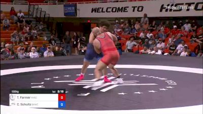 130 kg Round 2 - Tanner Farmer, New York Athletic Club vs Cohlton Schultz, Sunkist Kids Wrestling Club