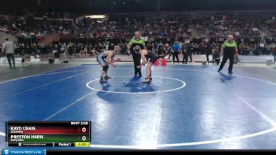 145 lbs Semifinal - Preston Harn, McQueen vs Kayd Craig, Gooding