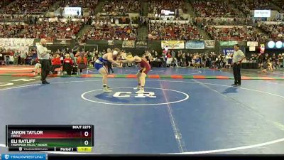 Semifinal - Eli Ratliff, Thompson Falls / Noxon vs Jaron Taylor, Circle