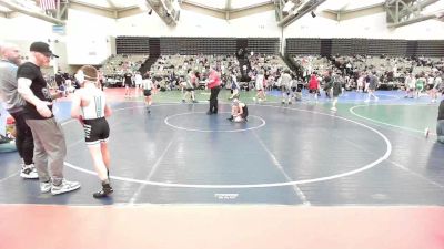 85 lbs Rr Rnd 9 - Chase Larsen, Yale Street vs Jude Justice, Roundtree Wrestling Academy Blue