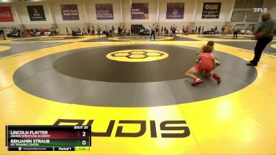 127-2 lbs Round 1 - Lincoln Flayter, Askren Wrestling Academy vs Benjamin Straub, M2 Training Center