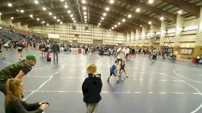 42 lbs Round 5 - Cal Downing, Wyoming Underground vs Desmond Ellis, Olympus Wrestling