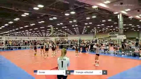 Dunes vs Triangle volleyball - 2022 JVA Summerfest presented by Nike