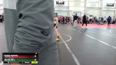 72 lbs Round 3 (4 Team) - Barrett Sterner, Ohio Gold 10K vs Connor Corley, Jacket WC