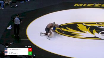 165 lbs Match - Keegan O'Toole, 9 Missouri vs Giano Petrucelli, 18 Air Force