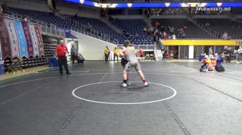 200 lbs 7th Place - Evan Hugar, Montgomery vs Carter Chlebove, Northampton