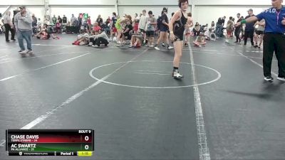 110 lbs Round 3 (8 Team) - AC Swartz, PA Alliance vs Chase Davis, Terps Xtreme