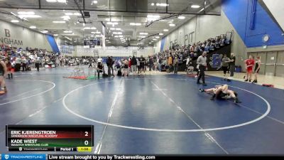 88 lbs Champ. Round 1 - Eric Kjerengtroen, Sanderson Wrestling Academy vs Kade Wiest, Wasatch Wrestling Club