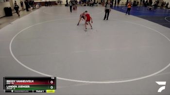 115 lbs Finals (8 Team) - Landen Juenger, GMLOS vs Brody VanHeuveln, KMS