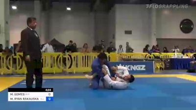 MATHEUS GOMES vs MICHAEL RYAN RAKAUSKAS 2022 American National IBJJF Jiu-Jitsu Championship