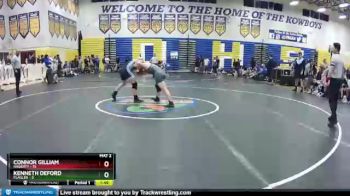 170 lbs Quarterfinals (8 Team) - Kenneth DeFord, Flagler vs Connor Gilliam, Hagerty