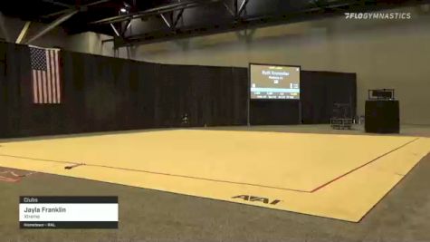 Jayla Franklin - Clubs, Xtreme - 2021 USA Gymnastics Championships