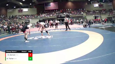 Champ. Round 1 - Ryder Doman, Pine View vs KC Tisher, Bear River