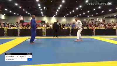 VICENTE GOMES C. N. CAVALCANTI vs Diogo Araujo 2022 World Master IBJJF Jiu-Jitsu Championship