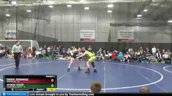 130 lbs Round 2 (4 Team) - Ayden Hood, Tennessee White vs Owen Jennings, Iowa Blue