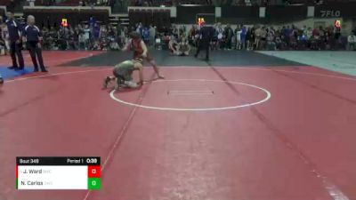 116 lbs Cons. Round 7 - Joseph Ward, Butte Wrestling Club vs Noah Carlos, Darkhorse Wrestling Club