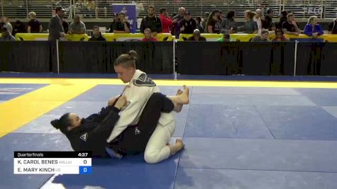 KRISTIN CAROL BENES vs ELISABETH MARY KINCH 2024 Pan Jiu Jitsu IBJJF Championship