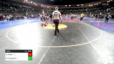 90 lbs Consi Of 8 #2 - Aidan Kealy, Nutley Raiders vs Marco Costanzo, Validus