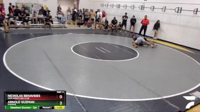 126 lbs Cons. Round 2 - Arnold Guzman, Phoenix vs Nicholas Benavides, WAR Wrestling Club