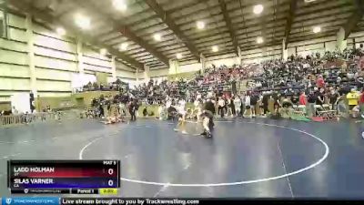 120 lbs Quarterfinal - Ladd Holman, UT vs Silas Varner, CA