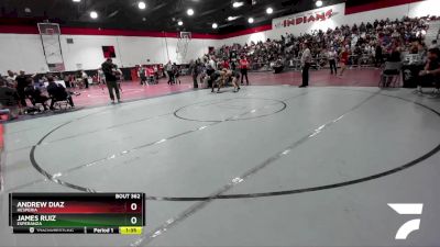 126 lbs Quarterfinal - Andrew Diaz, Hesperia vs James Ruiz, Esperanza