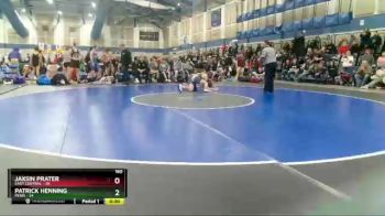 160 lbs Semis (4 Team) - Jaxsin Prater, East Central vs Patrick Henning, Penn