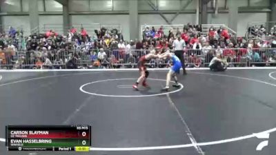 79 lbs Quarterfinal - Evan Hasselbring, Winfield vs Carson Slayman, OZ Trojans