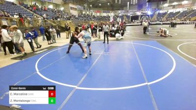 Consolation - Carmello Marceline, Carson Middle School vs Zane Montelongo, Fowler Wrestling Club