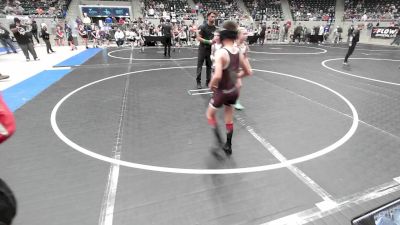 76 lbs Quarterfinal - Blaze Harbaugh, Black Fox Wrestling Club vs Johnny Virtue, Terminator Wrestling Academy