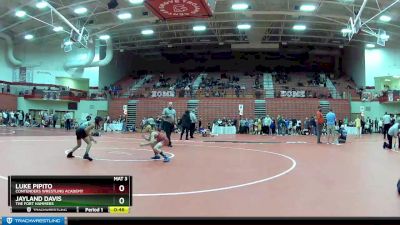 70 lbs 5th Place Match - Jayland Davis, The Fort Hammers vs Luke Pipito, Contenders Wrestling Academy