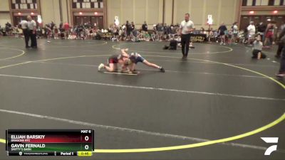 75 lbs Cons. Round 2 - Elijah Barskiy, Dragons RTC vs Gavin Fernald, Smitty`s Barn