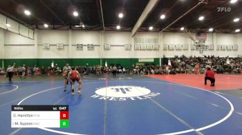 160 lbs Consi Of 16 #1 - Dikota Hamilton, Ithaca vs Michael Syposs, Niagara Falls