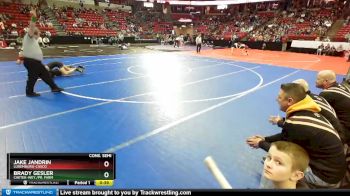 D2-106 lbs Cons. Semi - Jake Jandrin, Luxemburg-Casco vs Brady Gesler, Chetek-Wey./Pr. Farm