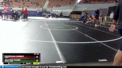 D1-106 lbs Cons. Round 2 - Maximilian Garibay, Perry vs Brayden Kaiser, Desert Ridge