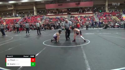 95 lbs Round 5 - Jaxx Floyd, Maize Wrestling Club vs Maddox Koehn, Valley Center Wrestling Club