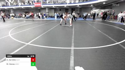 165 lbs Consi Of 32 #2 - Aidan Zarrella, Sacred Heart University vs Micah Hanau, Army Prep