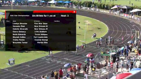 Youth Girls' 800m, Finals 3 - Age 11