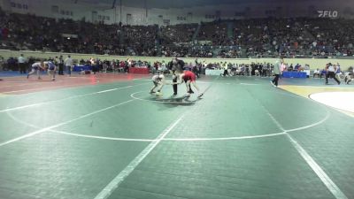 76 lbs Round Of 16 - Cash Bratt, Chickasha Wrestling vs Brody Scott, Lions Wrestling Academy