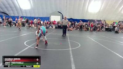 96 lbs Round 3 (8 Team) - Azariah Gervin, Killer Elite vs Jimmy Trentanelli, Lake WC