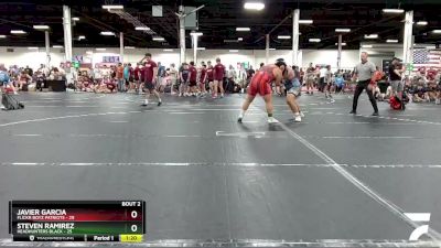 220 lbs Round 1 (4 Team) - Javier Garcia, Flickr Boyz Patriots vs Steven Ramirez, Headhunters Black