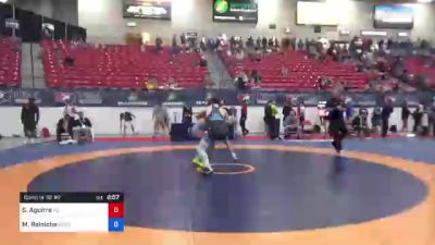 79 kg Consi Of 32 #2 - Stone Aguirre, Arizona vs Mason Reiniche, Beaver Dam Wrestling Regional Training Center