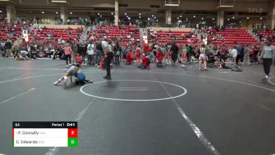 64 lbs Round 5 - Prestigious Connally, Unattached vs Clint Edwards, Bobcat Wrestling Club