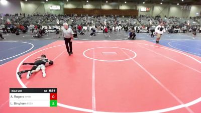 62 lbs Round Of 32 - Anson Rogers, Spanish Springs WC vs Lucas Bingham, Rocklin Rampage WC