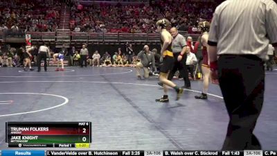 3A-113 lbs Quarterfinal - Truman Folkers, Ankeny vs Jake Knight, Bettendorf